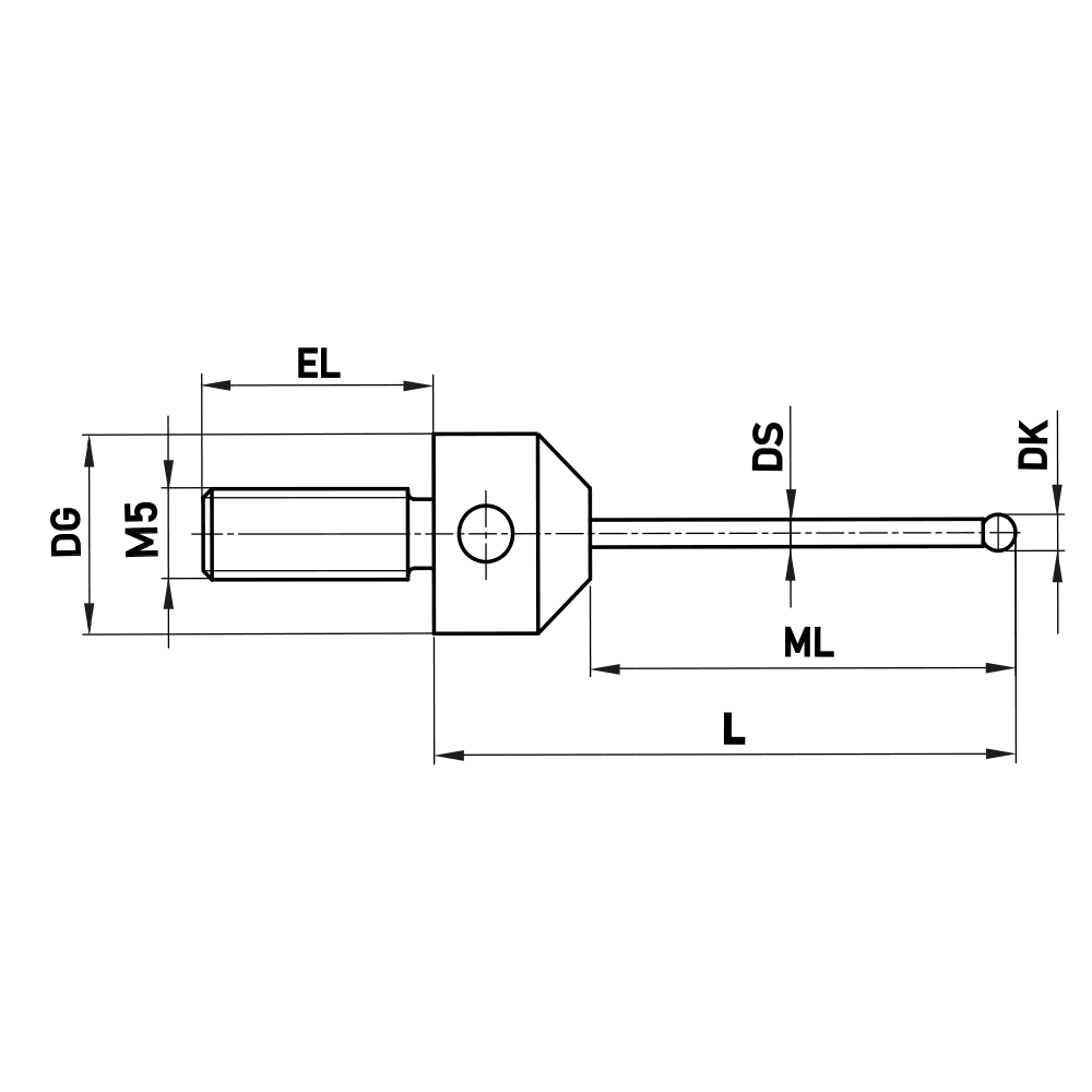 Drawing of product LH M5 025 11 034