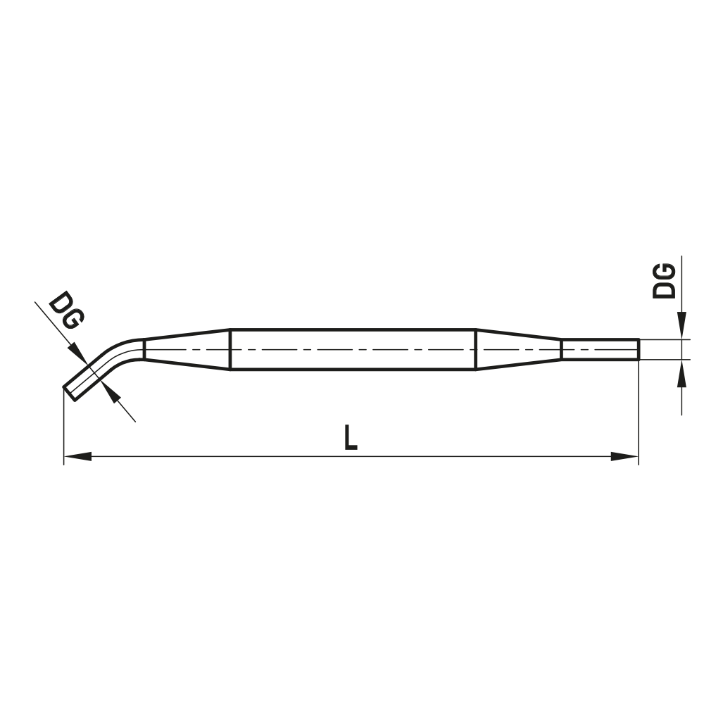 Drawing of product SS M5 002 08 596