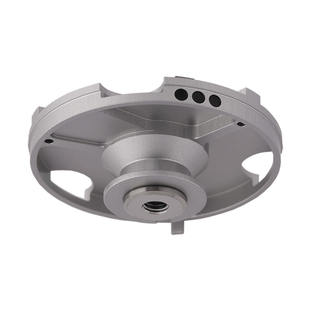 Adaptor plates; base: aluminium