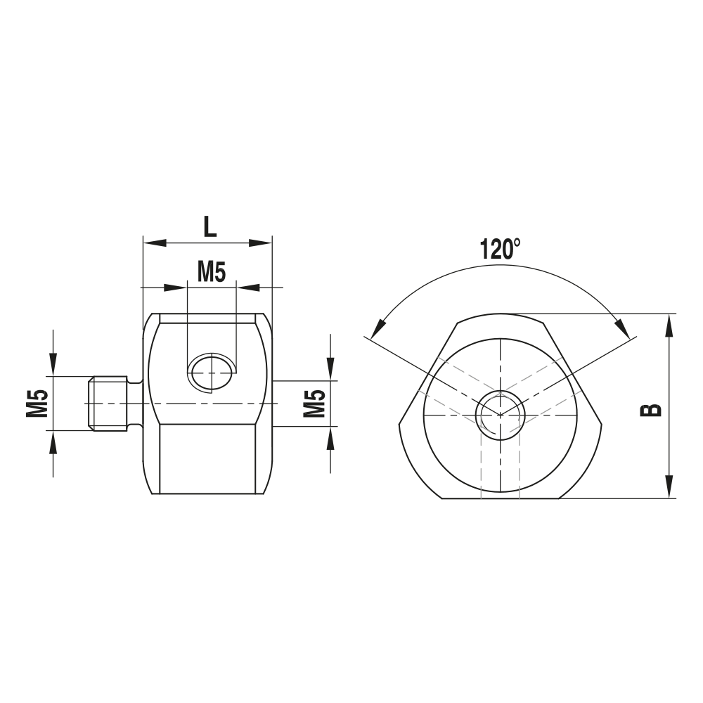 Drawing of product WT M5 120 15 000