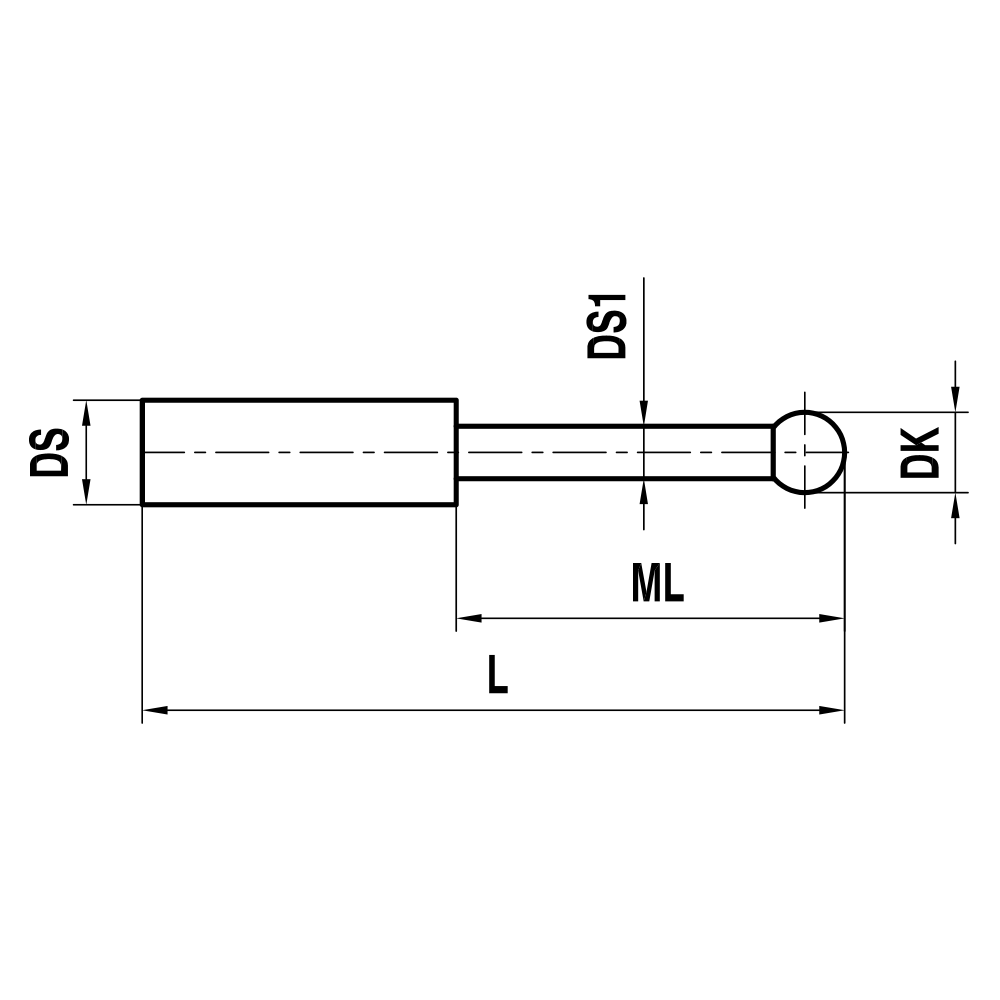 Drawing of product KT M5 005 04 035