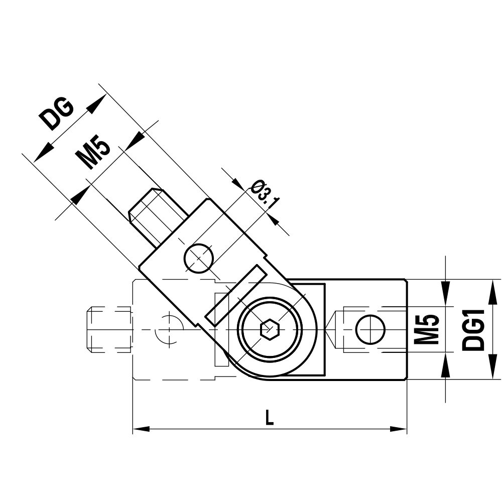 Drawing of product GT M5 000 18 036