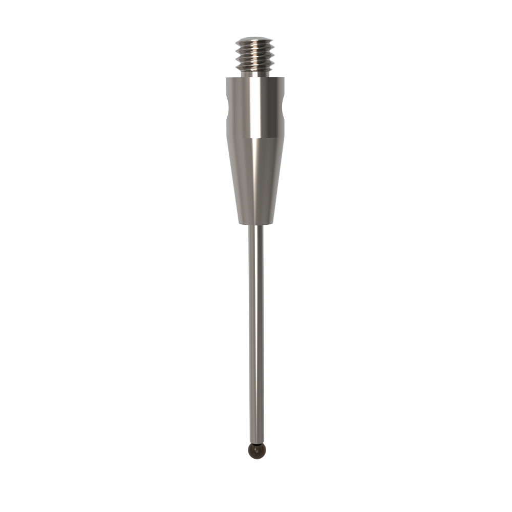 Straight Stylus; base: stainless steel; stem: carbide; ball: silicon nitride