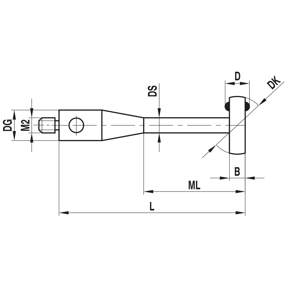 Drawing of product KR M2 060 03 010
