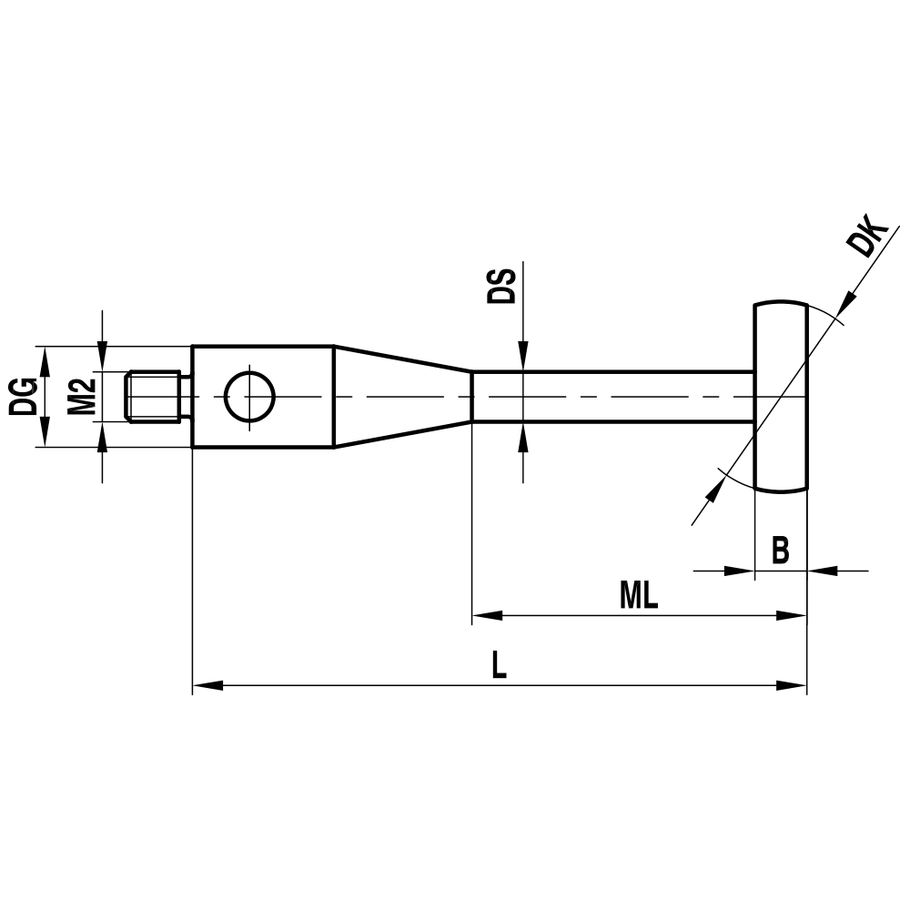 Drawing of product KI M2 120 03 020