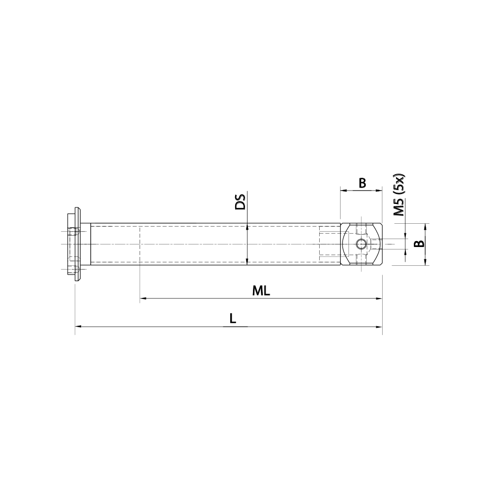 Drawing of product TV M5 018 20 080
