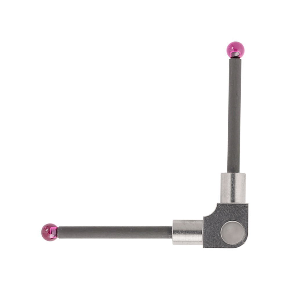 Star Styli; base: titanium; stem: carbon fiber; ball: ruby