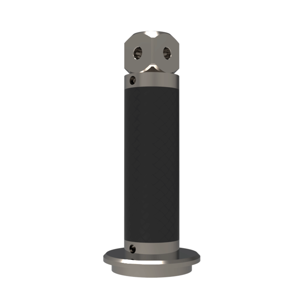 Extension; base: titanium; stem: carbon fiber