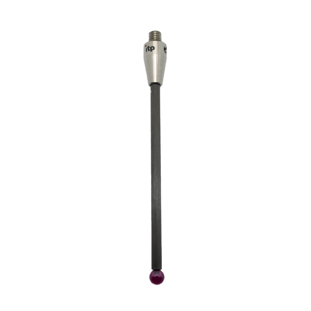 Straight Styli; base: titanium; stem: carbon fiber; ball: ruby