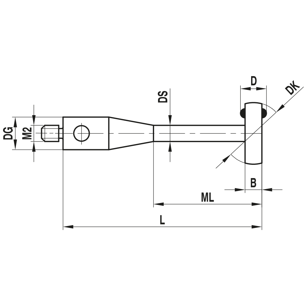 Drawing of product KI M2 060 03 010