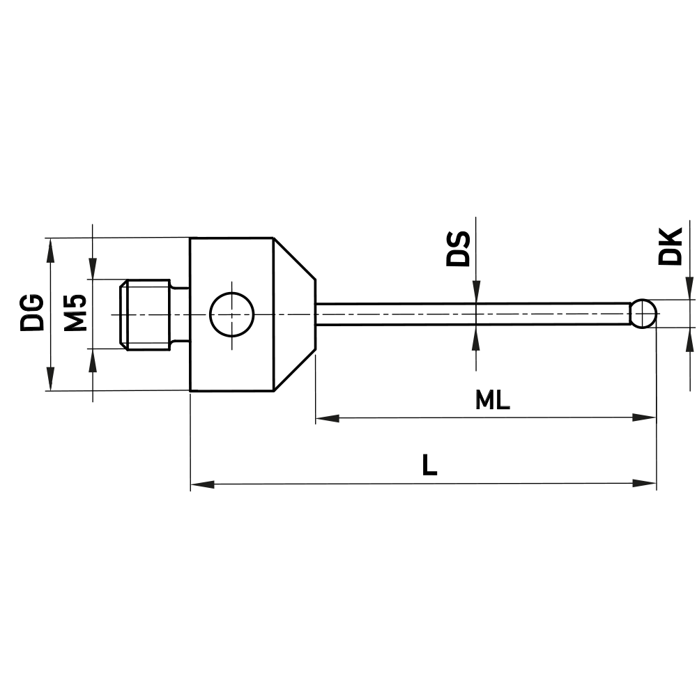 Drawing of product NH M5 030 11 025