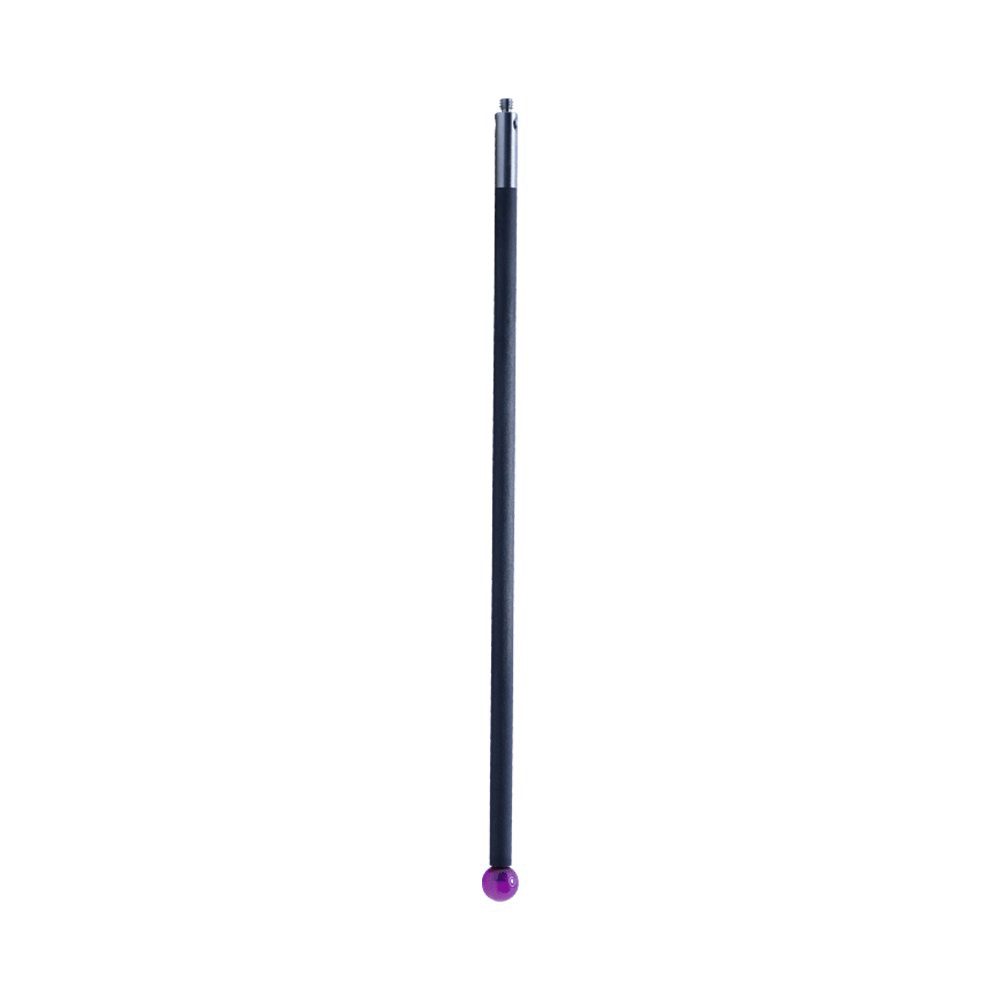 Straight Styli; base: stainless steel; stem: carbon fiber; ball: ruby