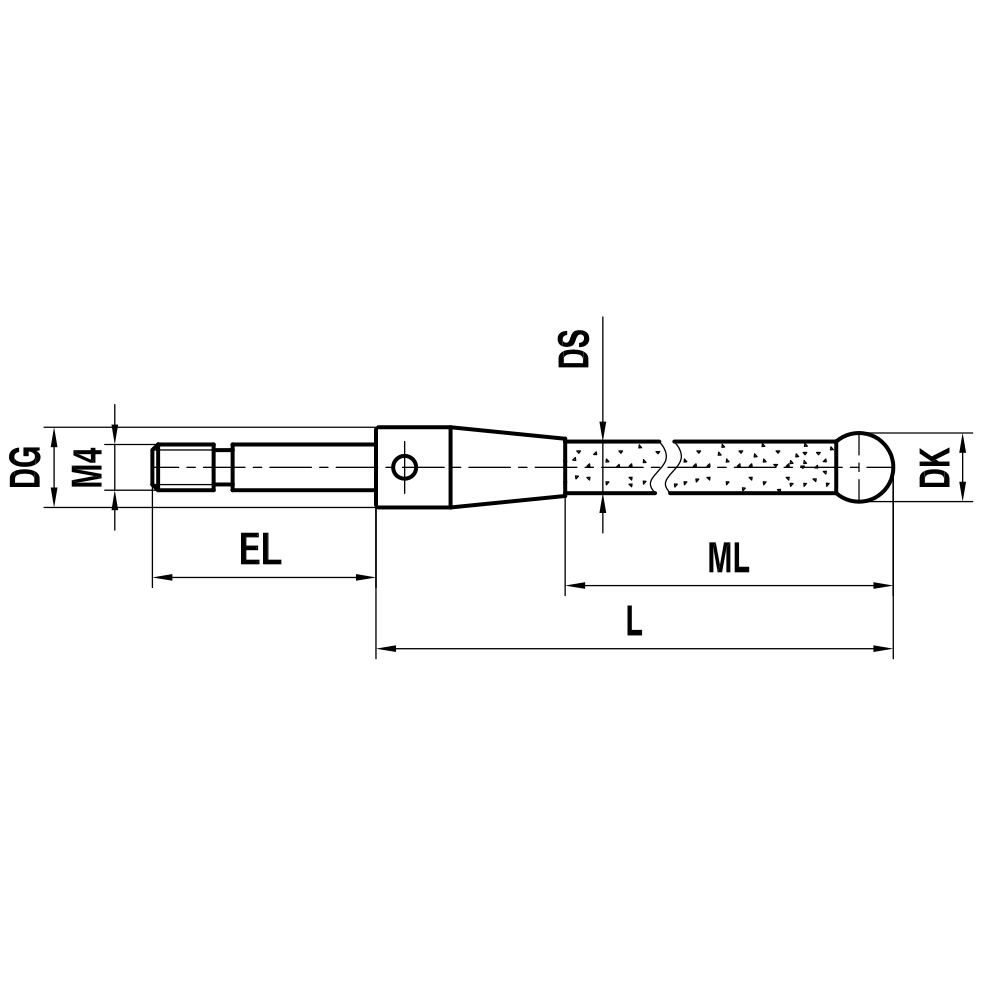 Drawing of product TK M4 060 S7 053