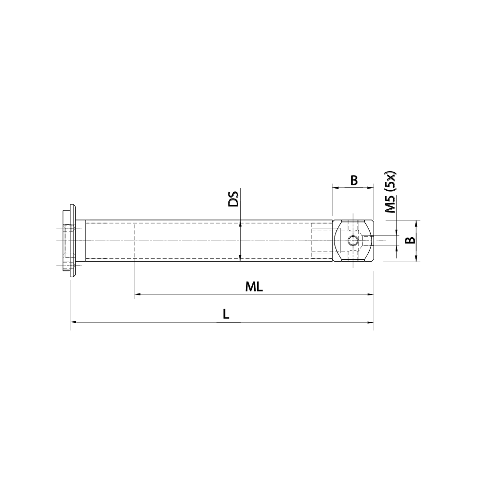 Drawing of product TV M5 018 20 025