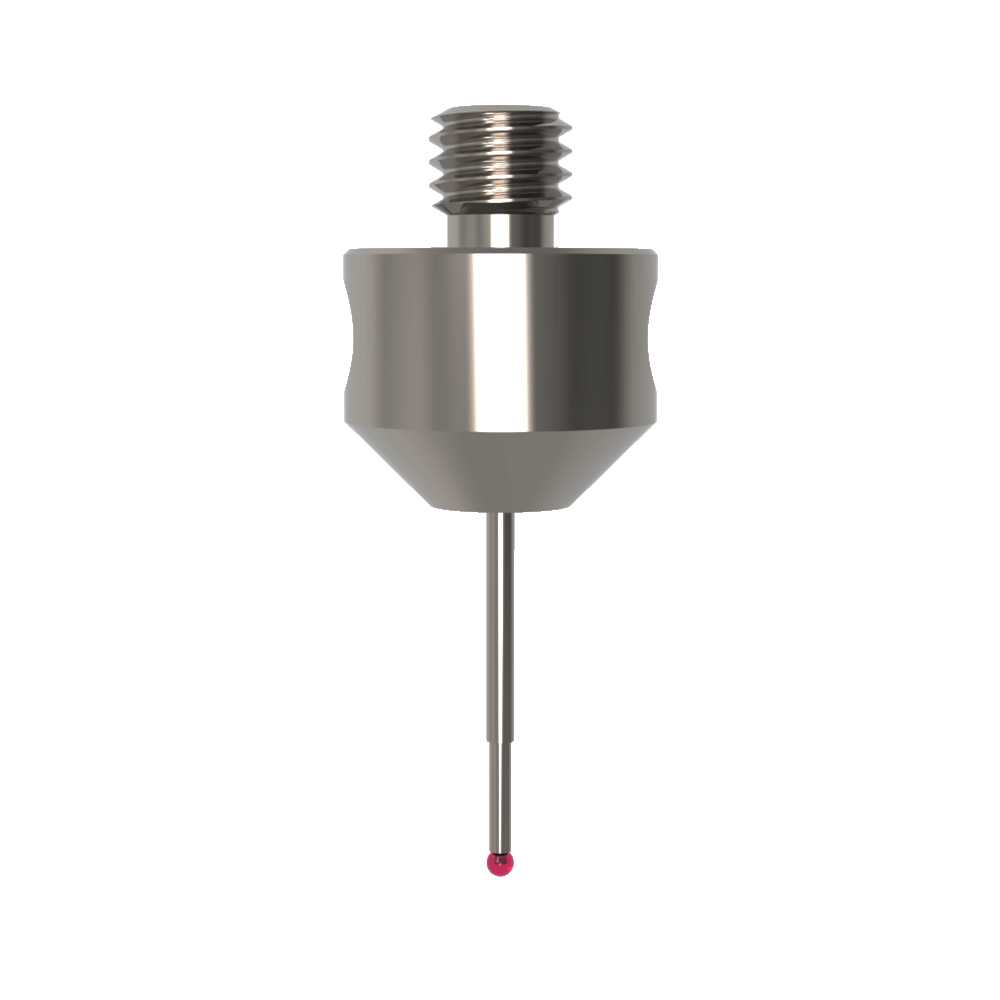 Straight Styli; base: stainless steel; stem: carbide; ball: ruby